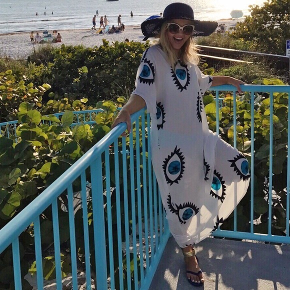 Evil Eye Swimsuit Cover Up - Picture 5 of 6